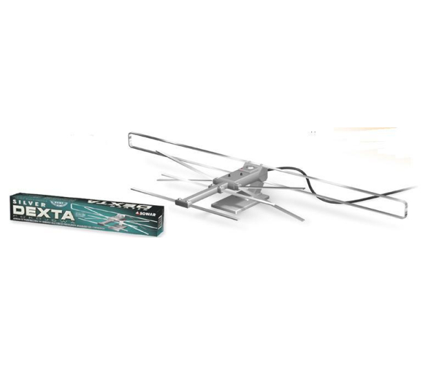 Antena SOWAR Dexta Silver Pokojowa - 1449085 - zdjęcie